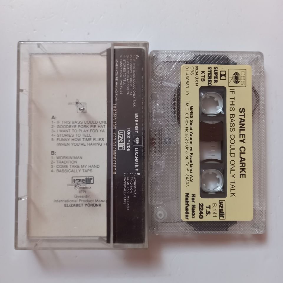 STANLEY CLARKE - IF THIS BASS COULD ONLY TALK (1989) - KASET 2.EL