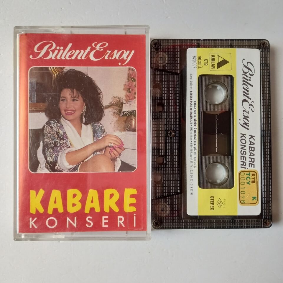 BÜLENT ERSOY - KABARE KONSERİ (1990) - KASET 2.EL