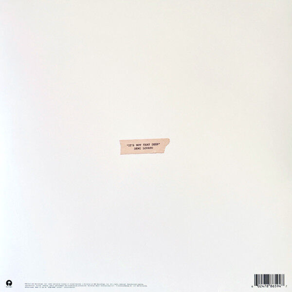 DEMI LOVATO - IT'S NOT THAT DEEP (2025) - LP COLOURED EDITION SIFIR PLAK