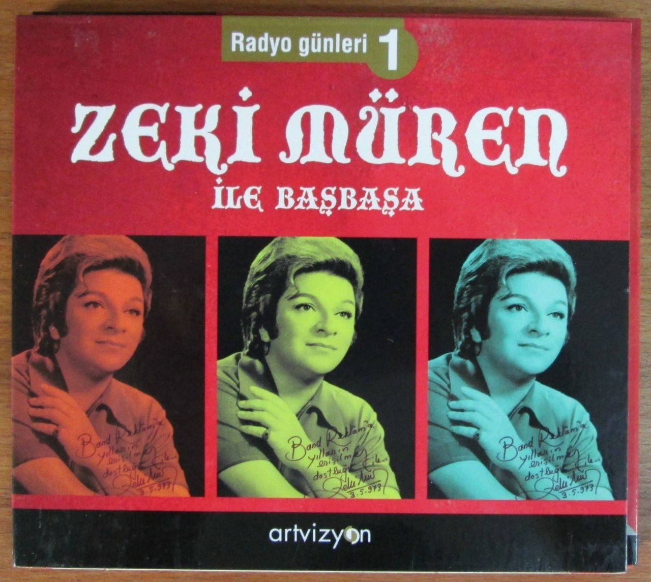 ZEKİ MÜREN İLE BAŞBAŞA RADYO GÜNLERİ - DIGIPACK CD 2.EL