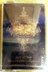 KEITH RICHARDS & THE X-PENSIVE WINOS - LIVE AT THE HOLLYWOOD PALLADIUM DECEMBER 15 1988 (1992) RAKS CASSETTE MADE IN TURKEY ''NEW''