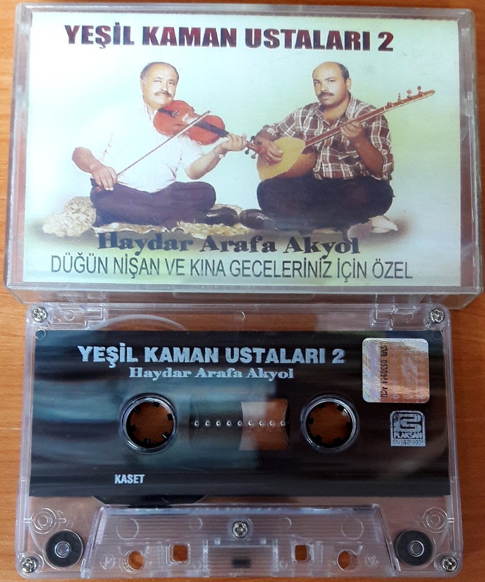 YEŞİL KAMAN USTALARI 2 - HAYDAR ARAFA AKYOL KASET 2.EL