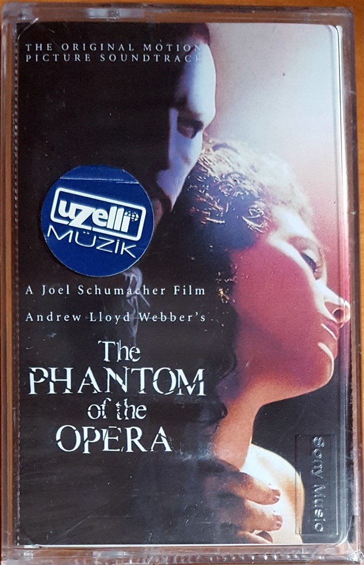 THE PHANTOM OF THE OPERA SOUNDTRACK / ANDREW LLOYD WEBBER / SONY KASET SIFIR