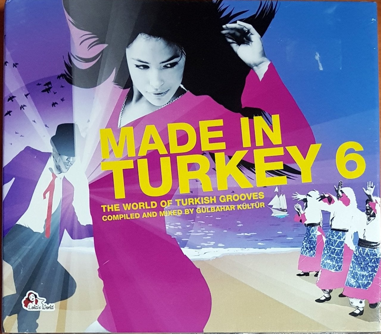 MADE IN TURKEY 6 / THE WORLD OF TURKISH GROOVES COMPILED AND MIXED BY GÜLBAHAR KÜLTÜR (2012) LOLA'S WORLD 2CD SIFIR