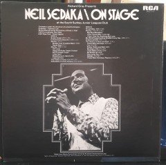 NEIL SEDAKA - SEDAKA LIVE IN AUSTRALIA (1976) - PLAK 2.EL