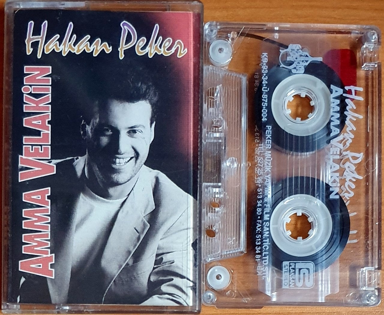 HAKAN PEKER - AMMA VELAKİN (1993) - KASET 2.EL