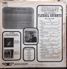 CABARET - KING RICHARD'S FLUEGEL KNIGHTS - PLAK 2.EL