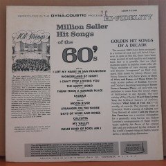 MILLION SELLER HIT SONGS OF THE 60's - 101 STRINGS - LP 2.EL PLAK