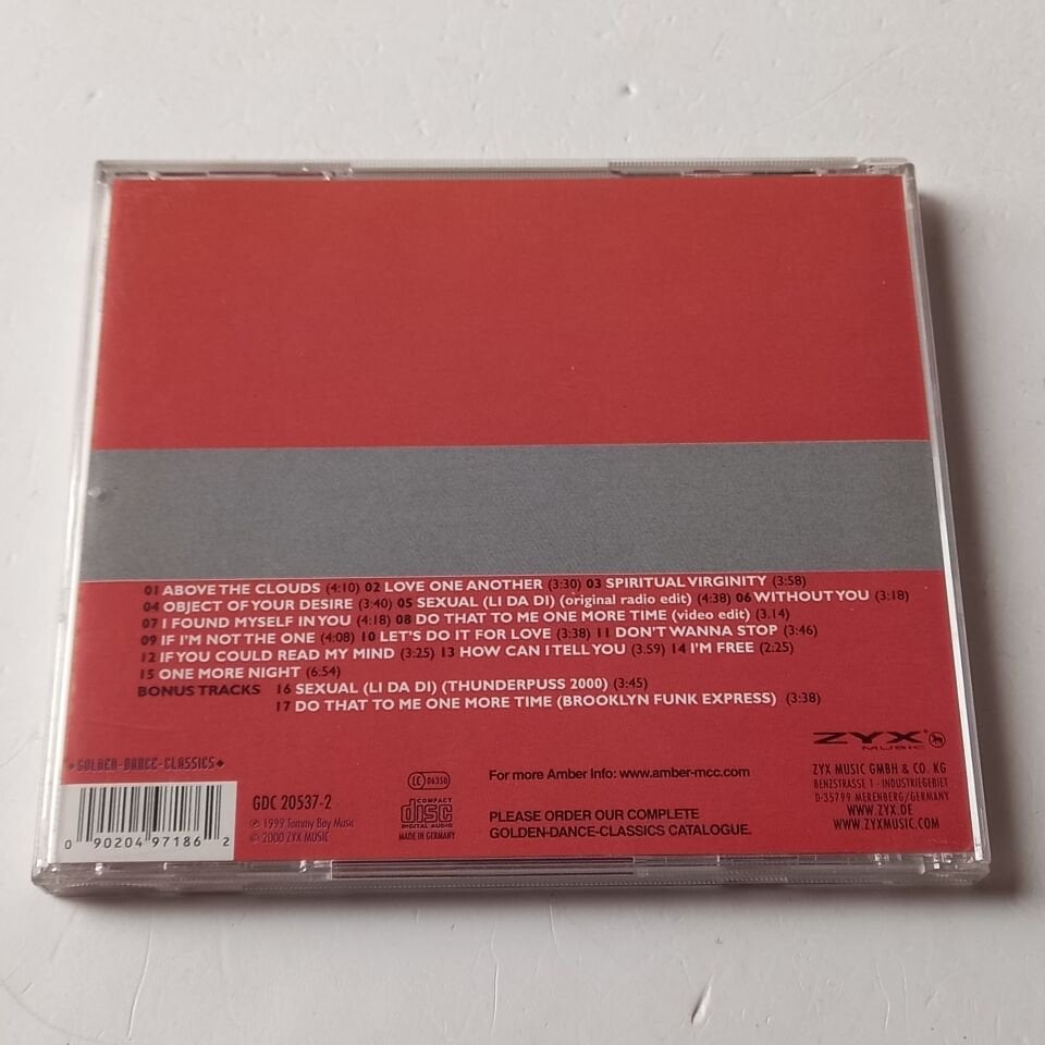 AMBER – AMBER (1999) - CD 2000 REISSUE 2.EL