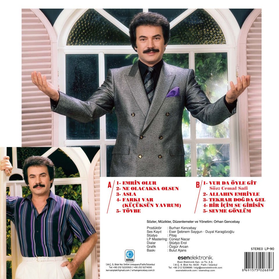 ORHAN GENCEBAY - EMRİN OLUR  (1988) - LP 2026 SIFIR PLAK