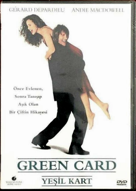 GREEN CARD - YEŞİL KART - GERARD DEPARDIEU - DVD 2.EL