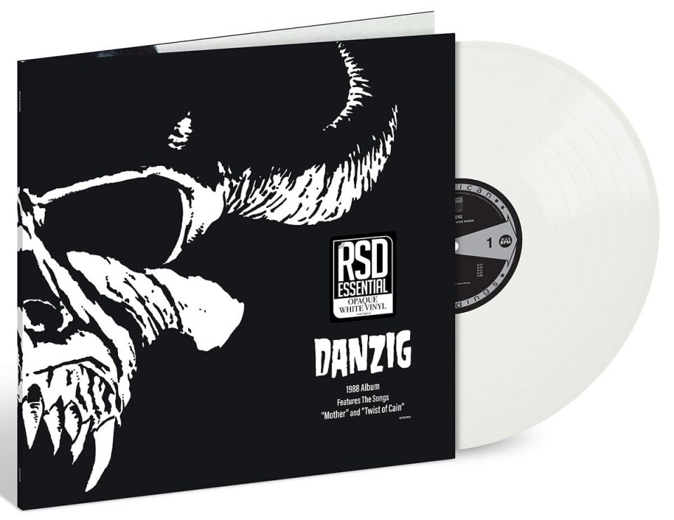DANZIG - DANZIG I (1988) - LP 2026 OPAQUE WHITE COLOURED EDITION SIFIR PLAK