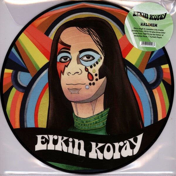ERKİN KORAY - HALİMEM (2020) - LP COMPILATION 2022 PICTURE DISC EDITION REISSUE SIFIR PLAK