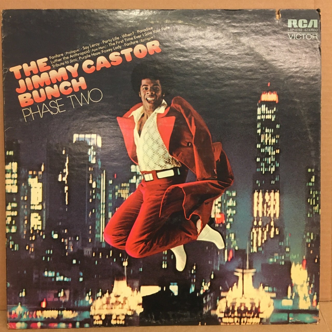JIMMY CASTOR BUNCH - PHASE TWO 1972 2.EL PLAK