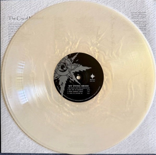MY DYING BRIDE - THE ANGEL AND THE DARK RIVER (1995) - LP DOOM METAL 2025 LIMITED PEARL SUNRISE COLORED EDITION SIFIR PLAK