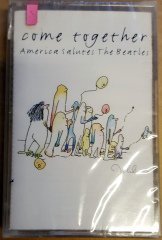 COME TOGETHER - AMERICA SALUTES THE BEATLES CASSETTE MADE IN ITALY ''NEW''