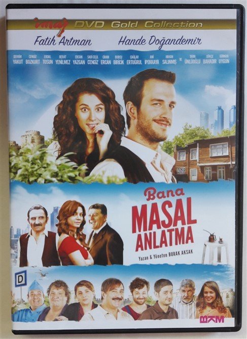 BANA MASAL ANLATMA - FATİH ARTMAN - HANDE DOĞANDEMİR - BURAK AKSAK - DVD SIFIR