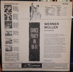 WERNER MÜLLER - DANCE PARTY IN HI-FI - 2.EL PLAK