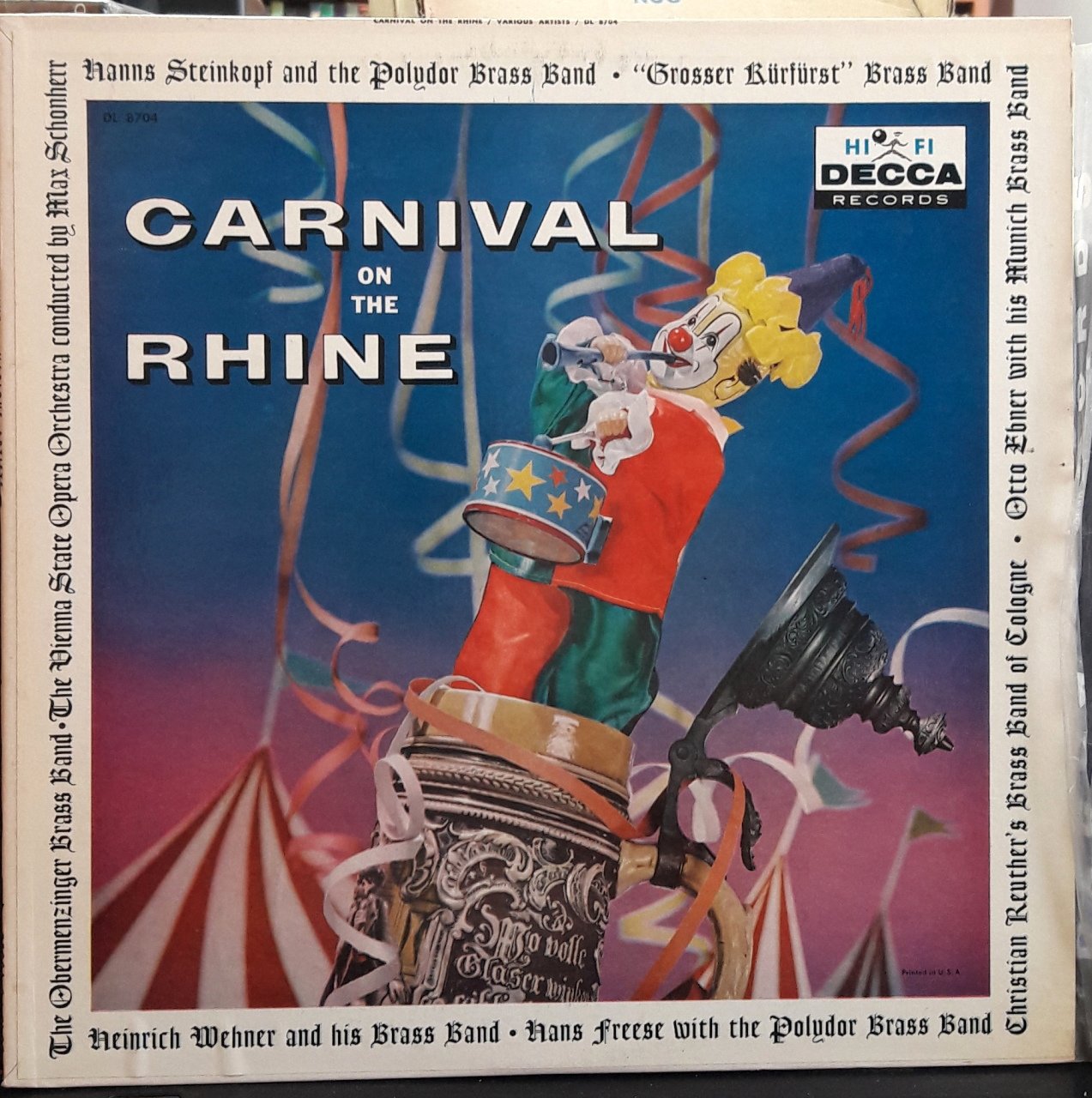 CARNIVAL ON THE RHINE - PLAK 2.EL