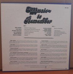 MUSIC TO REMEMBER (1972) - LP 2.EL PLAK