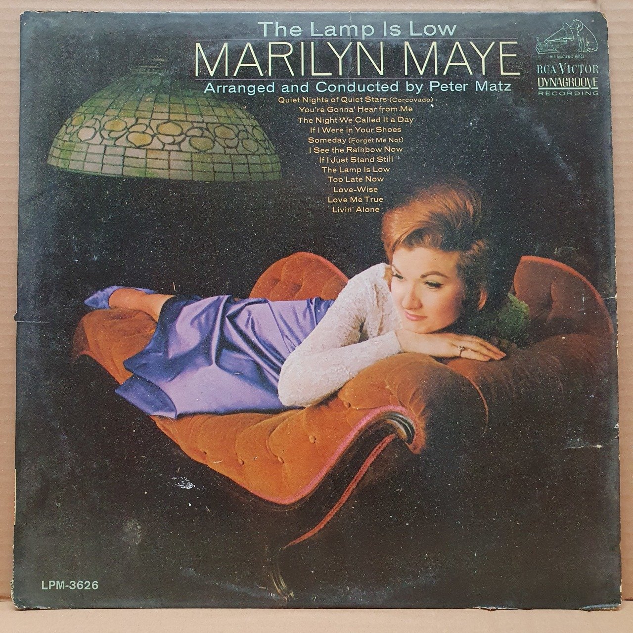 MARILYN MAYE - THE LAMP IS LOW (1966) - LP 2.EL PLAK
