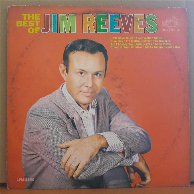 JIM REEVES - THE BEST OF - LP 2.EL PLAK