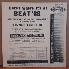 HERE'S WHERE IT'S AT BEAT'66 - LP 2.EL PLAK