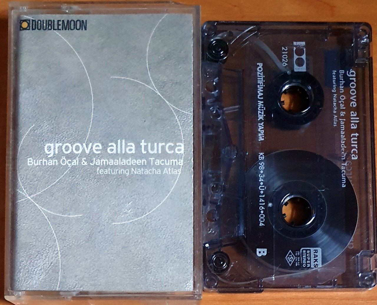 GROOVE ALLA TURCA / BURHAN ÖÇAL & JAMAALADEEN TACUMA (1998) - KASET 2.EL