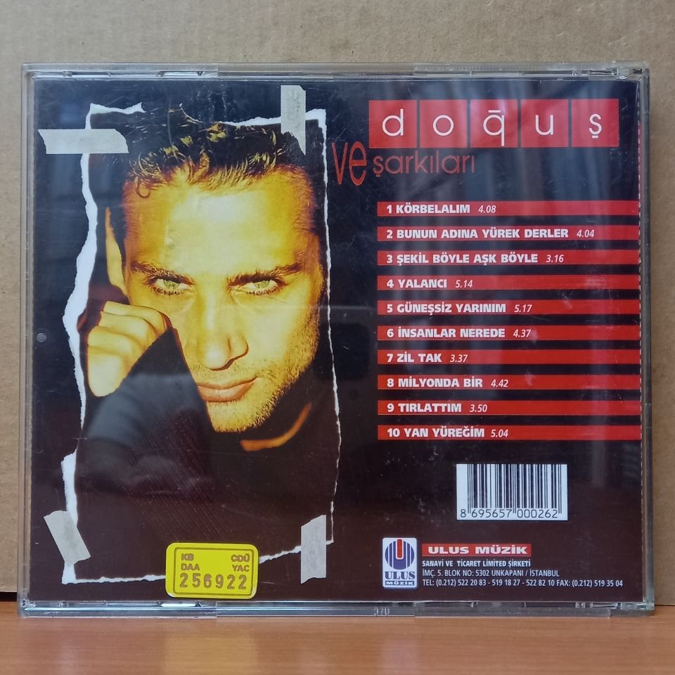 DOĞUŞ - VE ŞARKILARI (1998) - CD 2.EL