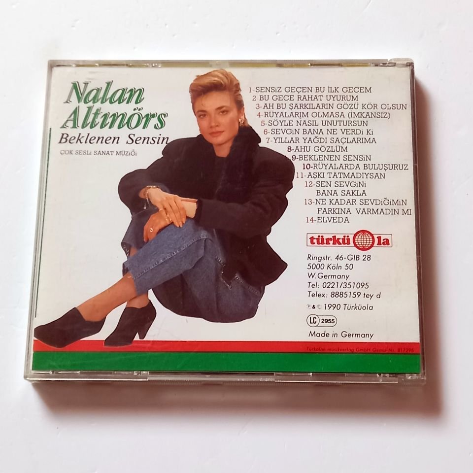 NALAN ALTINÖRS - BEKLENEN SENSİN - CD TÜRKÜOLA 2.EL