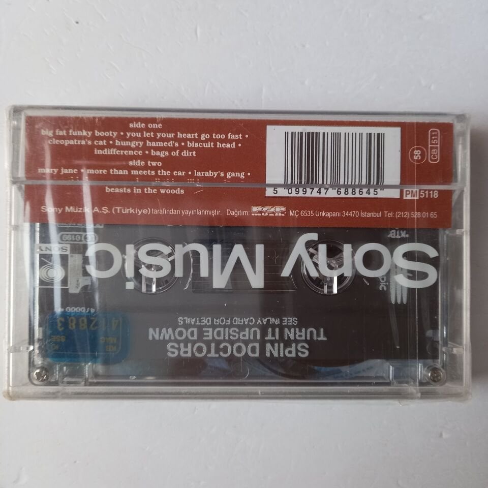SPIN DOCTORS – TURN IT UPSIDE DOWN (1994) - KASET SIFIR