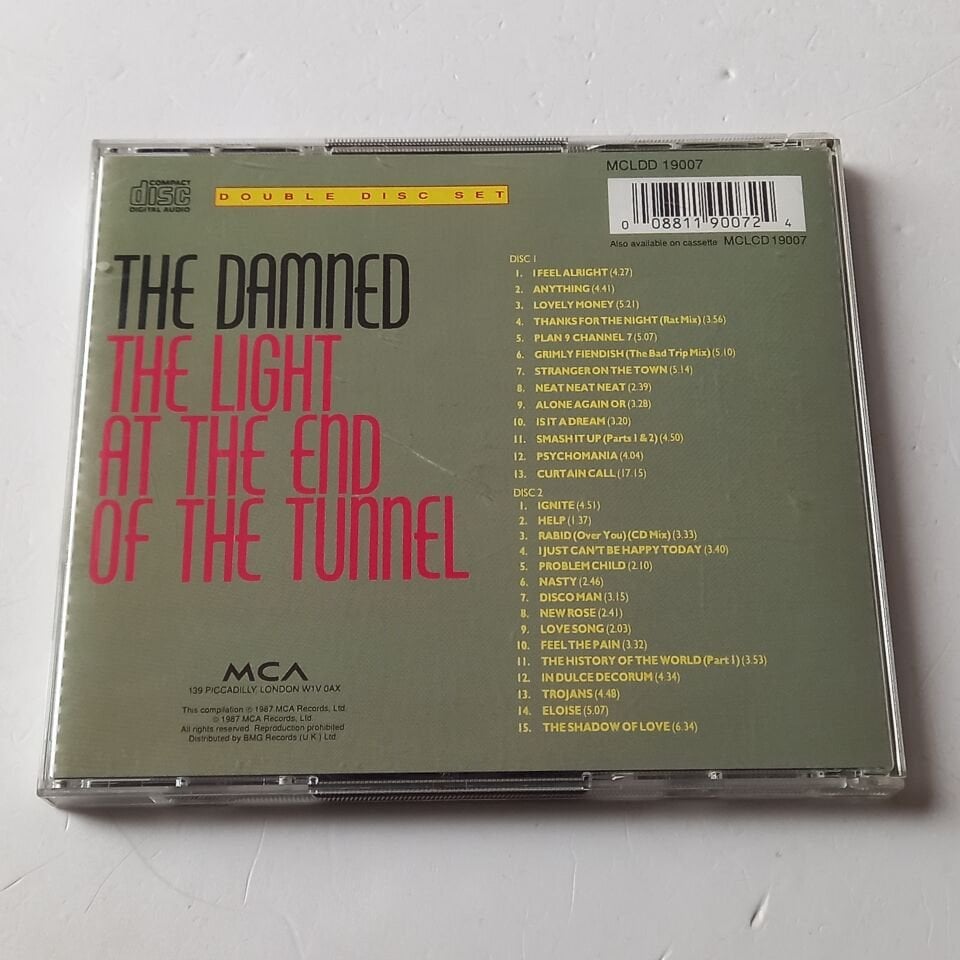 THE DAMNED – THE LIGHT AT THE END OF THE TUNNEL (1987) - 2CD REISSUE 2.EL
