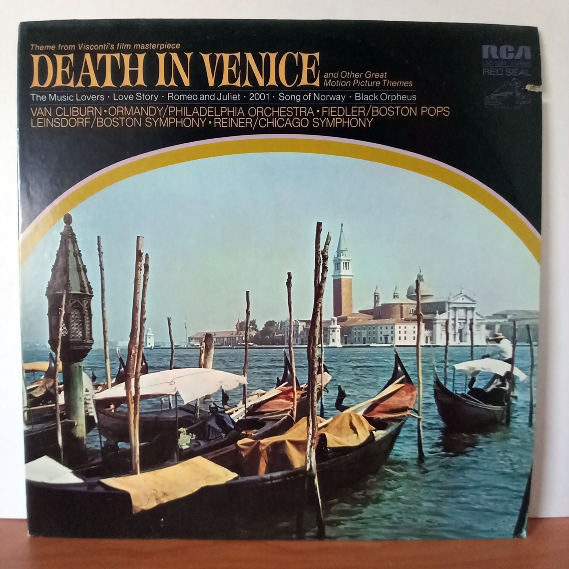 DEATH IN VENICE / VAN CLIBURN / EUGENE ORMANDY / ARTHUR FIEDLER / ERICH LEINSDORF / FRITZ REINER (1971) - LP 2.EL PLAK