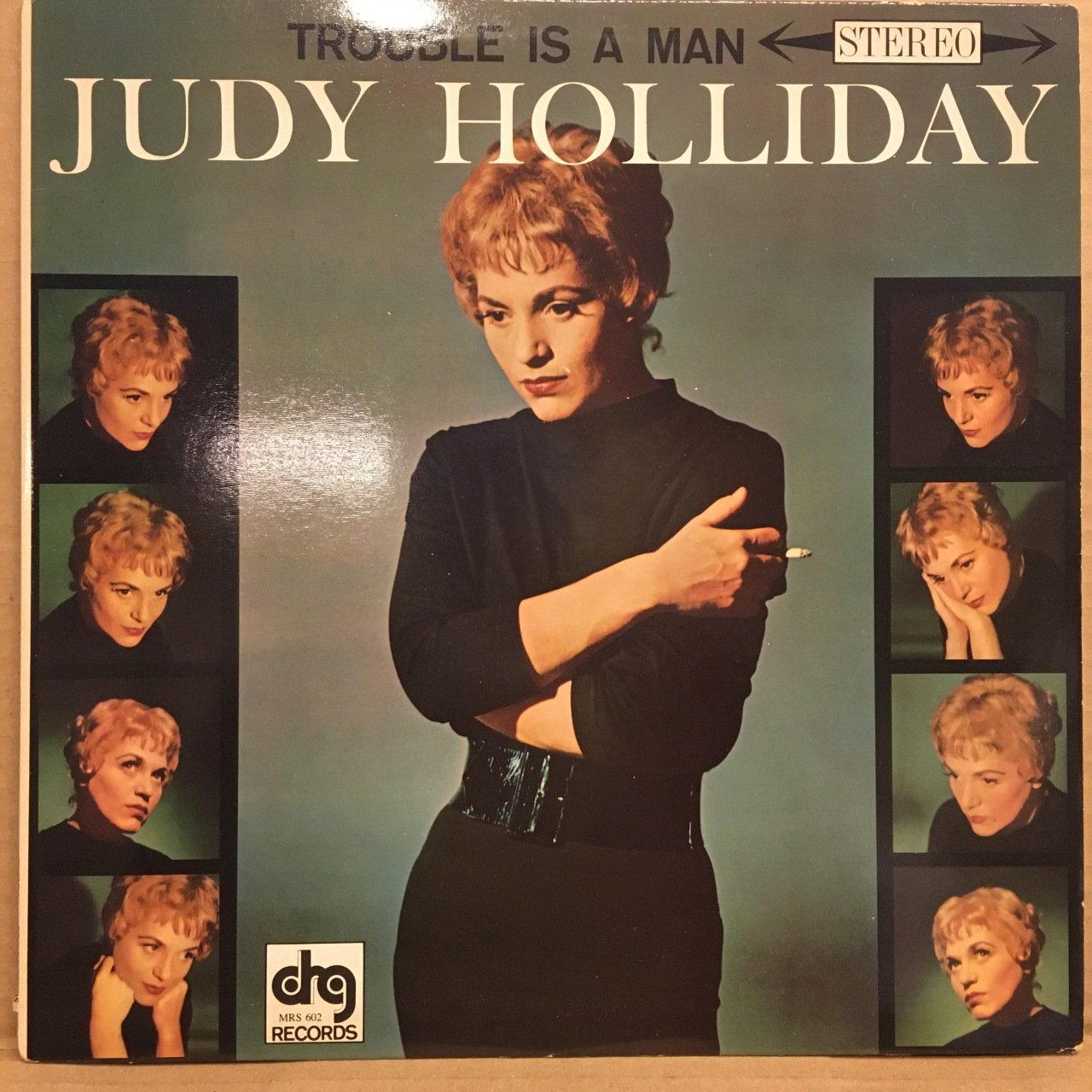 JUDY HOLLIDAY - TROUBLE IS A MAN (1958) REISSUE 2.EL PLAK