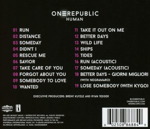 ONEREPUBLIC - HUMAN (2021) - CD DELUXE EDITION SIFIR