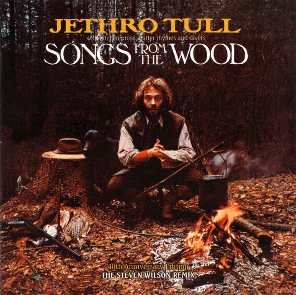JETHRO TULL – SONGS FROM THE WOOD 40TH ANNIVERSARY EDITION / THE STEVEN WILSON REMIX (1977) - CD REMIXED 2017 REISSUE JEWEL CASE AMBALAJINDA SIFIR