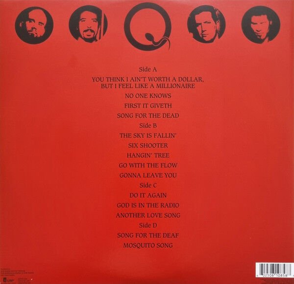 QUEENS OF THE STONE AGE - SONGS FOR THE DEAF (2002) - 2LP 2019 EDITION SIFIR PLAK