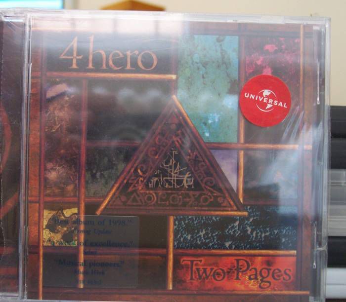 4 HERO - TWO PAGES CD SIFIR