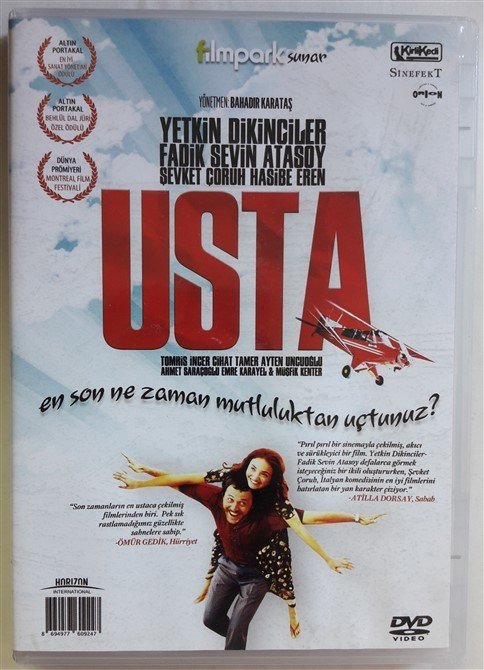 USTA - YETKİN DİKİNCİLER - FADİK SEVİN ATASOY - BAHADIR KARATAŞ - 2DVD 2.EL