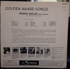 WERNER MÜLLER - GOLDEN AWARD SONGS - 2.EL PLAK