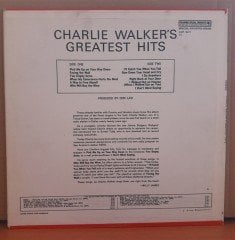 CHARLIE WALKER - GREATEST HITS - LP 2.EL PLAK