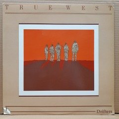 TRUE WEST - DRIFTERS (1984) - LP PROMO 2.EL PLAK