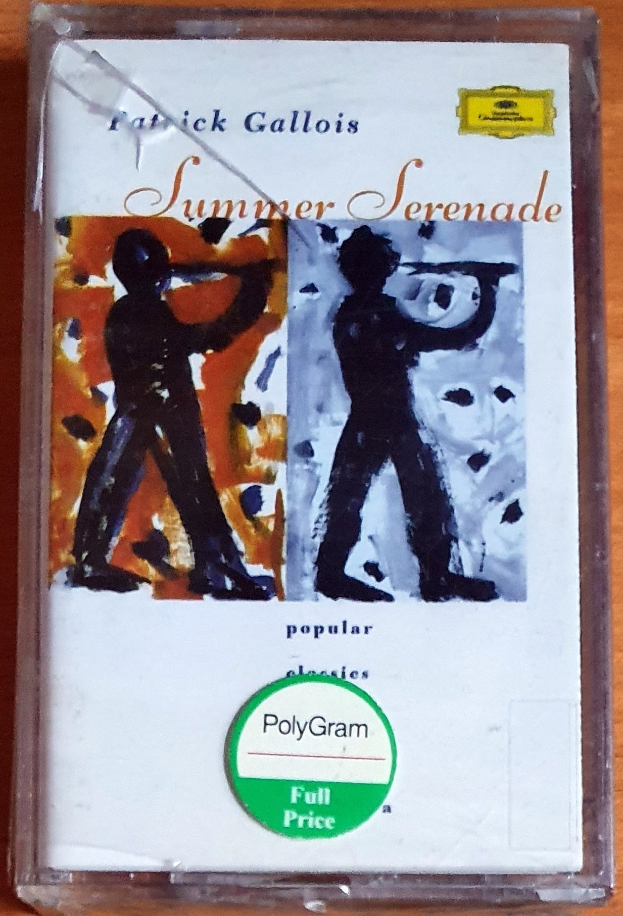 PATRICK GALLOIS / SUMMER SERENADE / POPULER CLASSICS FOR FLUTE AND ORCHESTRA (1998) - KASET SIFIR