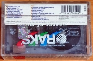 PATRICK GALLOIS / SUMMER SERENADE / POPULER CLASSICS FOR FLUTE AND ORCHESTRA (1998) - KASET SIFIR