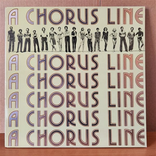 A CHORUS LINE / ORIGINAL CAST RECORDING (1975) - LP 2.EL PLAK