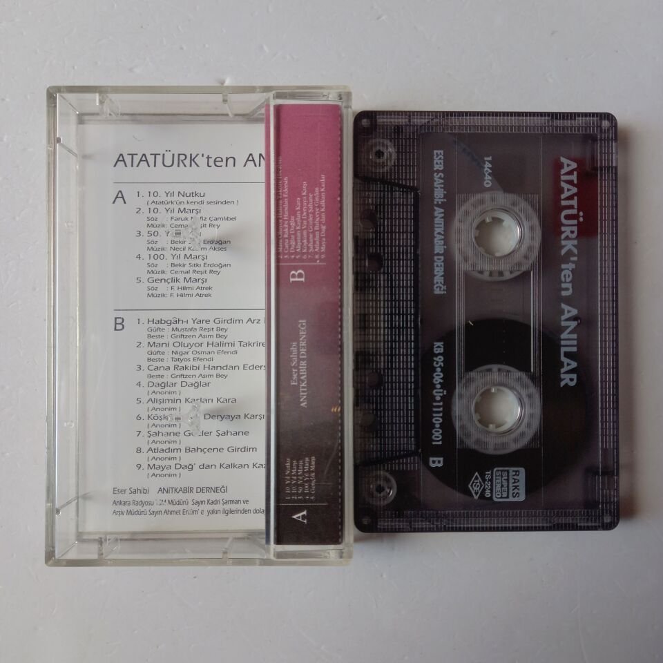 ATATÜRK'TEN ANILAR / ANITKABİR DERNEĞİ (1995) - KASET 2.EL