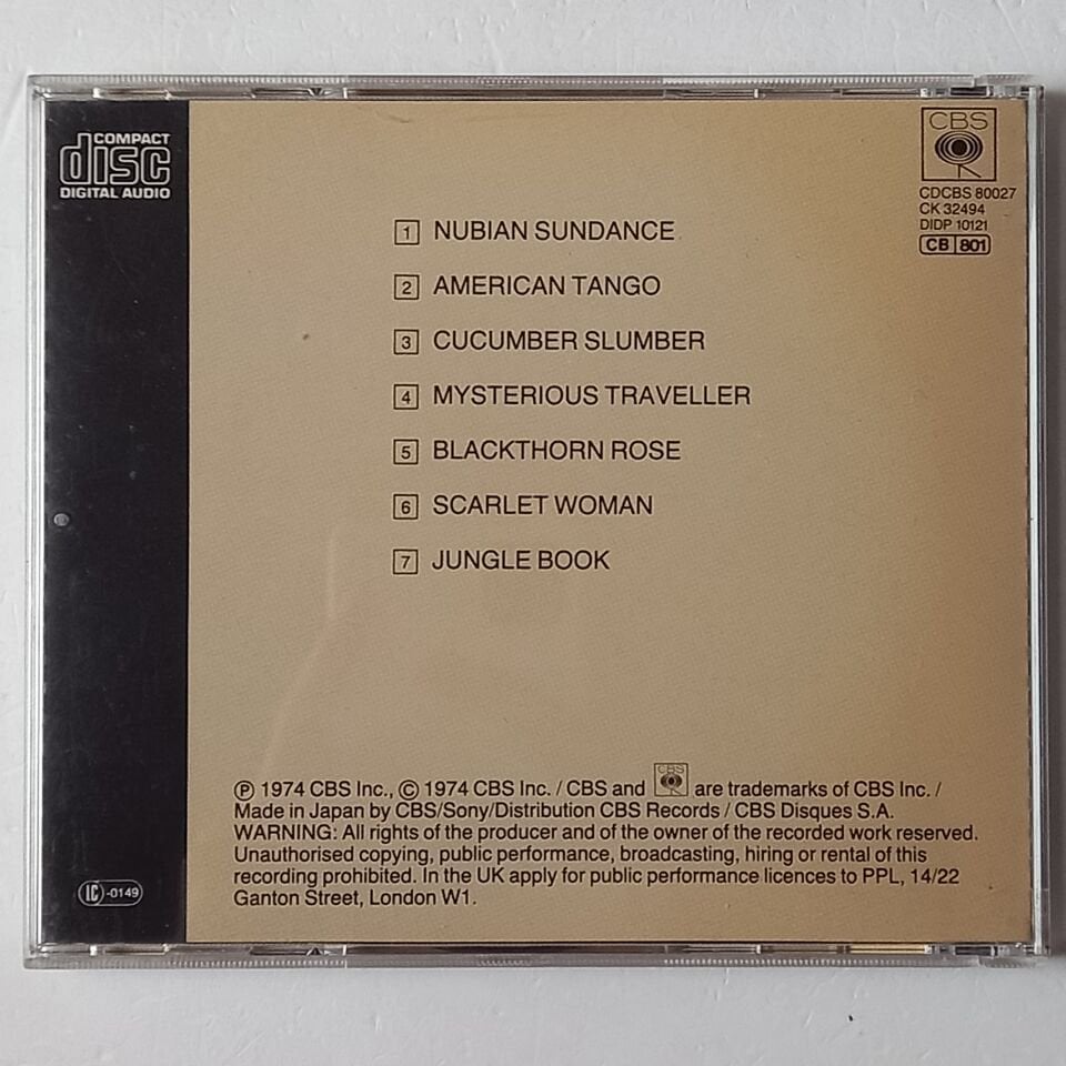 WEATHER REPORT - MYSTERIOUS TRAVELLER (1974) - CD 2.EL