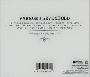 AVENGED SEVENFOLD - AVENGED SEVENFOLD (2007) - CD SIFIR