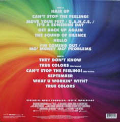 TROLLS SOUNDTRACK - JUSTIN TIMBERLAKE ARIANA GRANDE GWEN STEFANI etc. (2016) - LP 2.EL PLAK