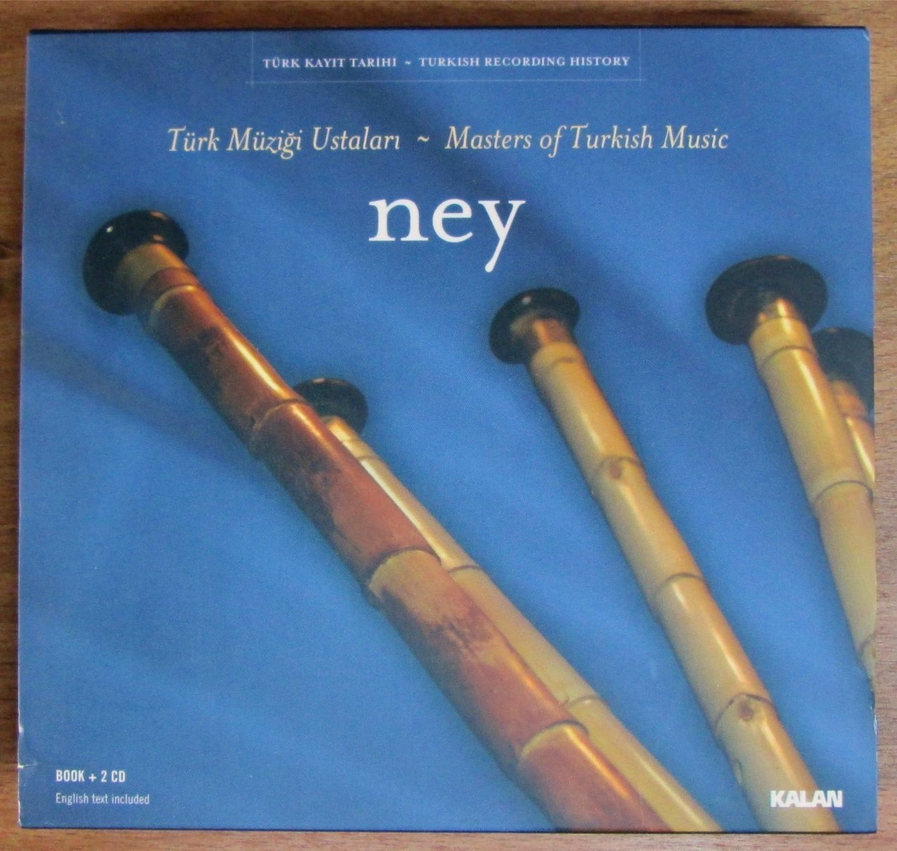 NEY - TÜRK MÜZİĞİ USTALARI - KİTAPÇIK + CD 2.EL